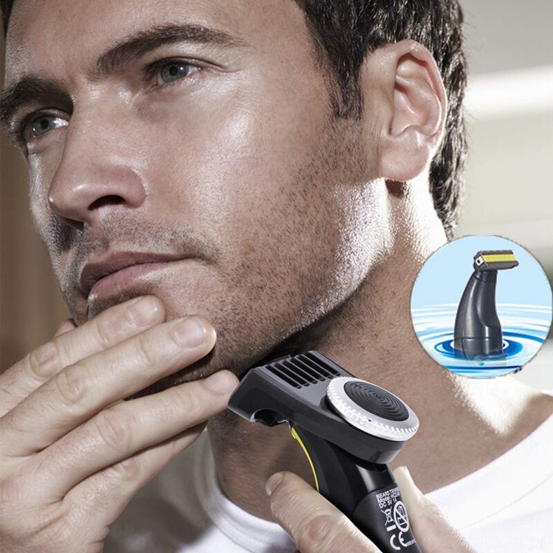 VGR V-043 rasoir électrique 2 en 1 petite tête T barbe garniture USB charge mâle et femelle rasage nez tondeuse