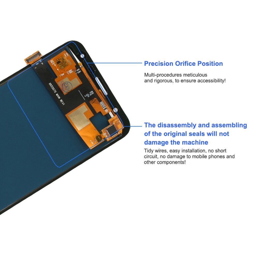 Ersetzen AMOLED Touchscreen Digitizer für Samsung Galaxis J7 Neo J701 J701F J701M