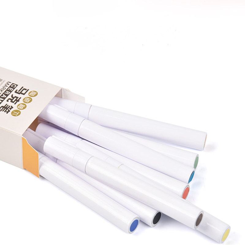 8 farben Keramik Kunst Unterglasur Marker Stift Keramik Malerei Pigment Stift DIY Tonne Spezielle Stift Punkt Malerei Handwerk Keramik Werkzeuge