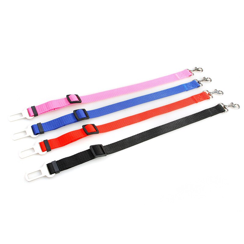 Voertuig Auto Huisdieren Puppy Seat Lead Leash Hond Harnas Voertuig Gordel Dierbenodigdheden Reizen Clip Verstelbare Pet Dog Veiligheid Seat riem