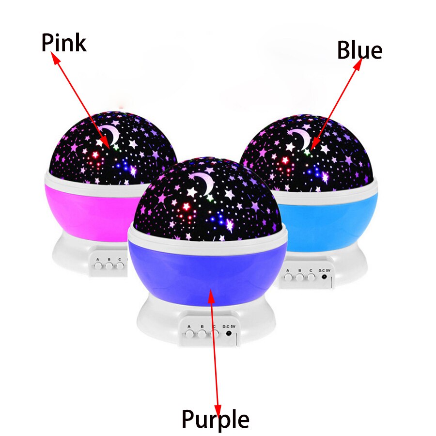 LED Ramadan decoratie lichten sterrenhemel projector Nachtlampje LED maan ster lamp verlichting Kinderen licht voor Slaapkamer Slaap Lamp