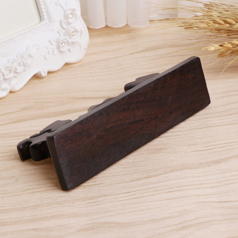 Dragon Vorm Borstel Rest Stand Chinese Kalligrafie Pen Houder Vintage Gesneden Hout