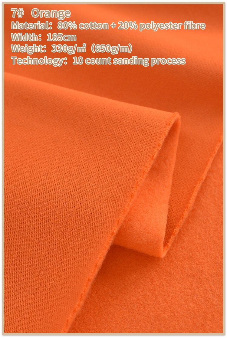 Tissu polaire tricoté et givré 185x50cm, nouveaux vêtements de sport d'automne et d'hiver, tricot et épais: 7
