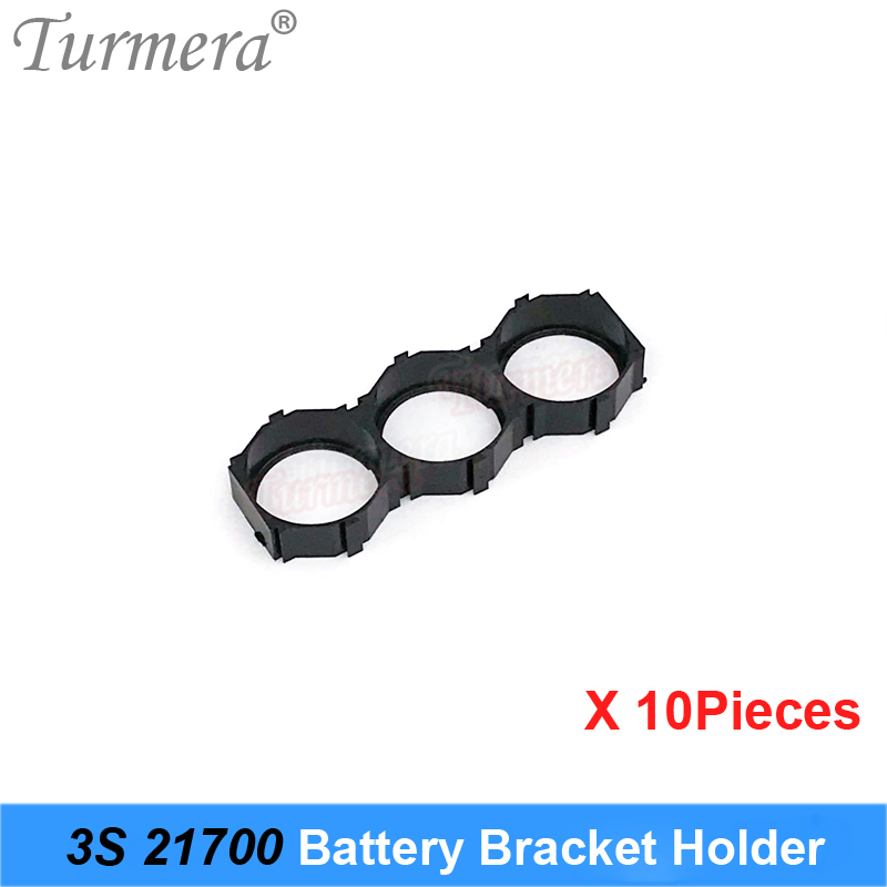 Turmera 10 Stück 21700 Lithium-Batterie-Halterung, 21700 Abstandshalter, 3S, 4S, 5S, 6S, 10S, 13S, Montage für 36 V, 48 V Elektrofahrrad-Batterie: Beige