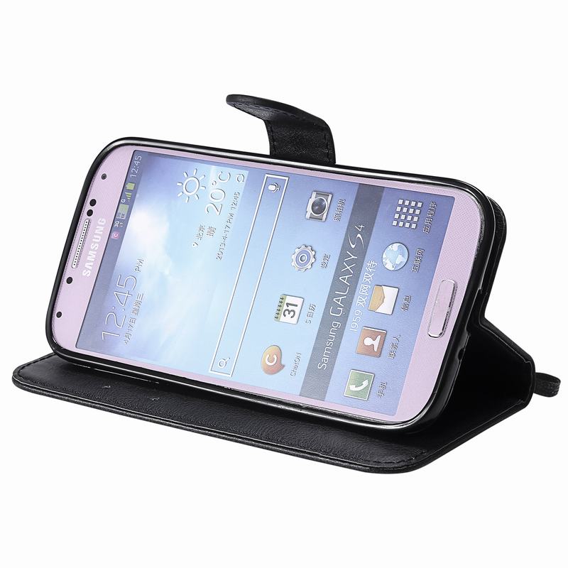 Abdeckung fallen Für Samsung Galaxis S4 I9500 kippen fallen Luxus Stehen Brieftasche magnetisch Verschluss Leder Telefon Tasche Für Samsung Auf S 4 Coque