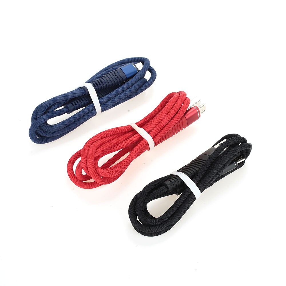 Ladekabel universal micro usb kabel nettbrett  pc 2a ladelinje datasynkroniseringskabel for samsung lade