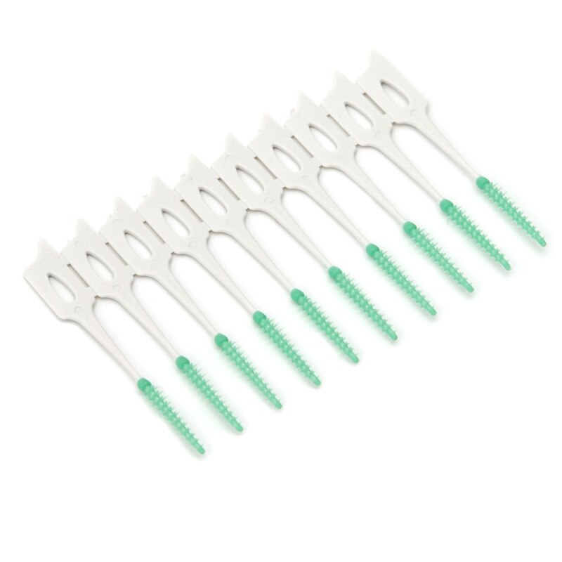 40Pcs Zachte Schone Tussen Interdentale Floss Borstels Dental Oral Care Tool