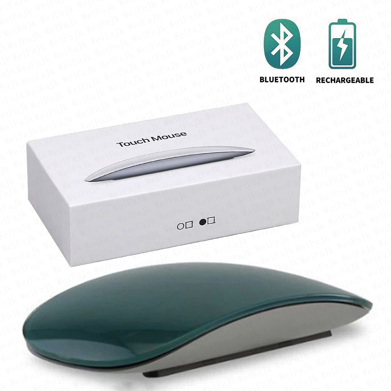 APPLE Originele Draadloze Bluetooth 5.0 Aanraking Magische Muis Voor Macbook Pro Air Mini Laptop Tablet PC iPad Gaming Ergonomico Muis: green