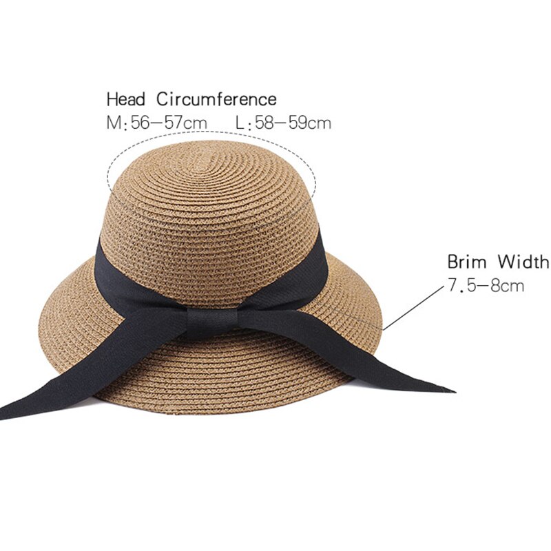 FURTALK summer hat for women straw hat for beach sun hat travel bucket hat panama