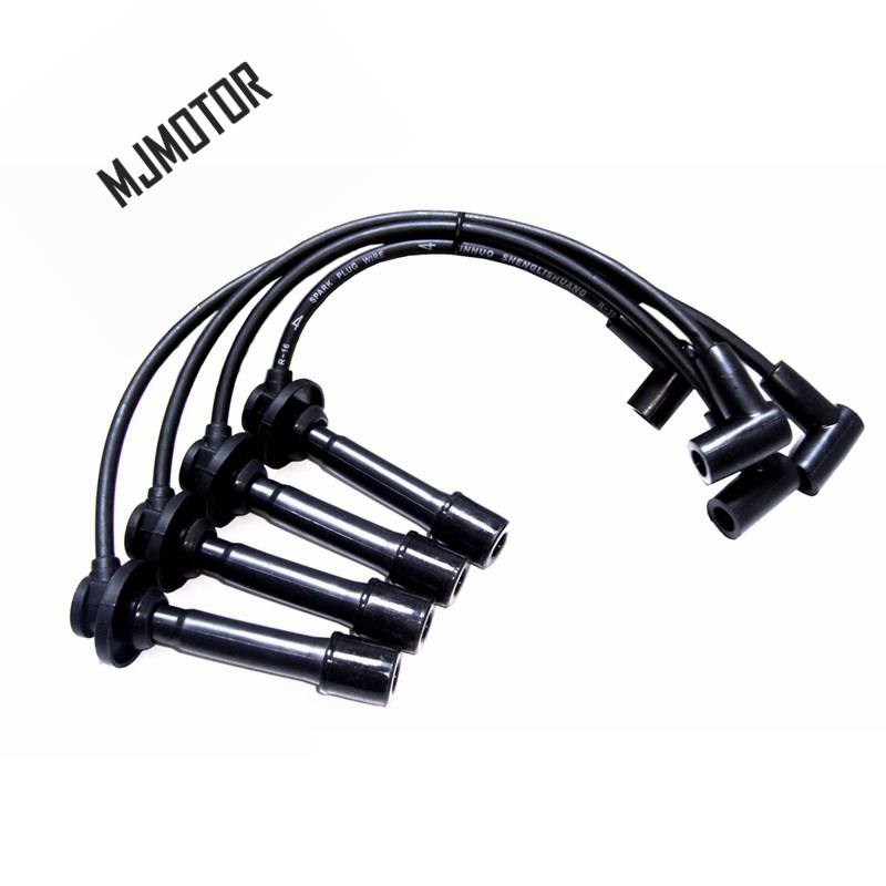 (4pcs/kit) Ignition Wire Set High Tension Lead lines For Chinese CHERY QQ / QQ3 1.1L 472 engine Auto car motor part S11-3707050