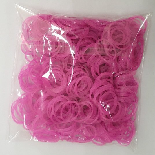 Retail Rianbow Diy Speelgoed Elastiekjes Armband Voor Kinderen Haar Rubber Loom Bands Refill Rubber Band Maken Geweven Armband Diy: No15