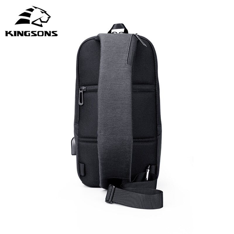 Kingsons Mannen Crossbody Schoudertassen Tote Business Man Messenger Bag Big Size Split Borst tassen