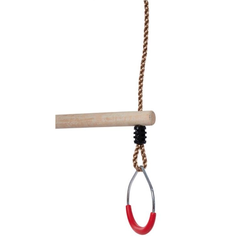 Trapeze Swing Bar Ring Garden Swings Playground Swing Set Ninja Line Accessories K1KC