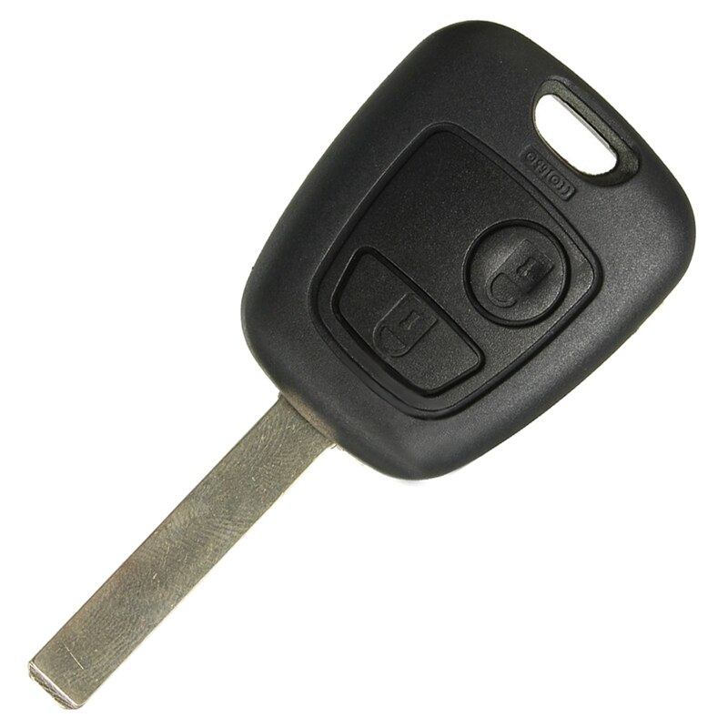 2 button Cover helmet key shell for remote control toyota Aygo battery buttons