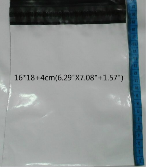 20Pcs White Self-seal Adhesive Courier bags Storage Bags Plastic Poly Envelope Mailer Postal Mailing Bags: 16X22CM