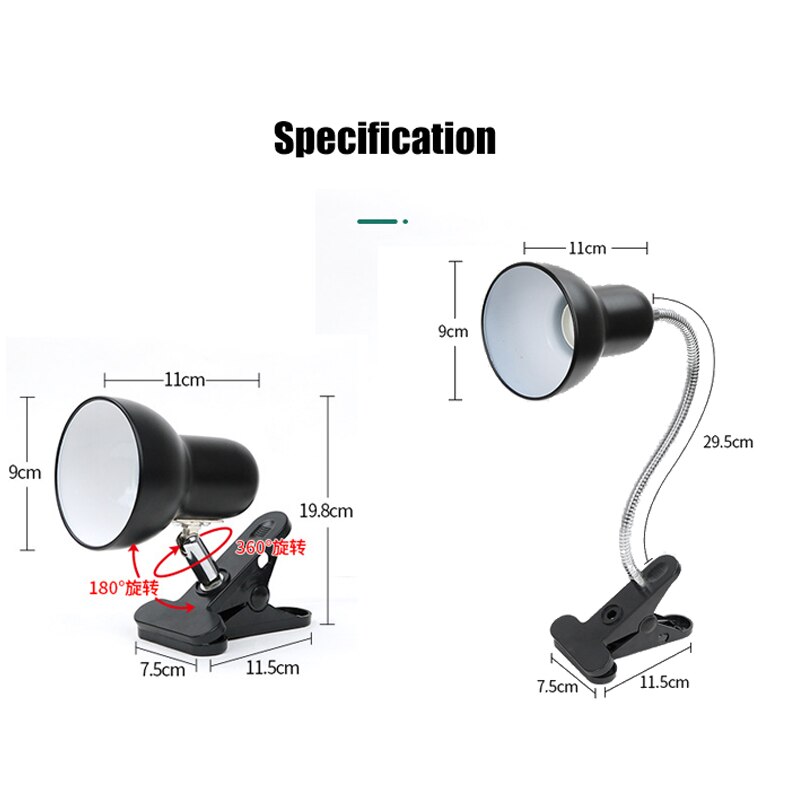 UVA UVB 3.0 impostato di portalampada per rettili per animali domestici con termometro a clip igrometro lucertola tartaruga tartaruga crogiolarsi lampadina riscaldante 220V