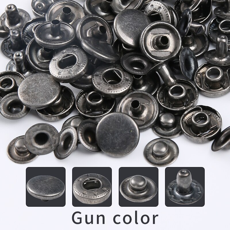 Neue Leder Druckknöpfe, 12,5mm schwer Pflicht schnappen Befestigungen, 14 Farben Leder Schnappt für Kleidung, jacken, Jeans Trägt, Armbinde