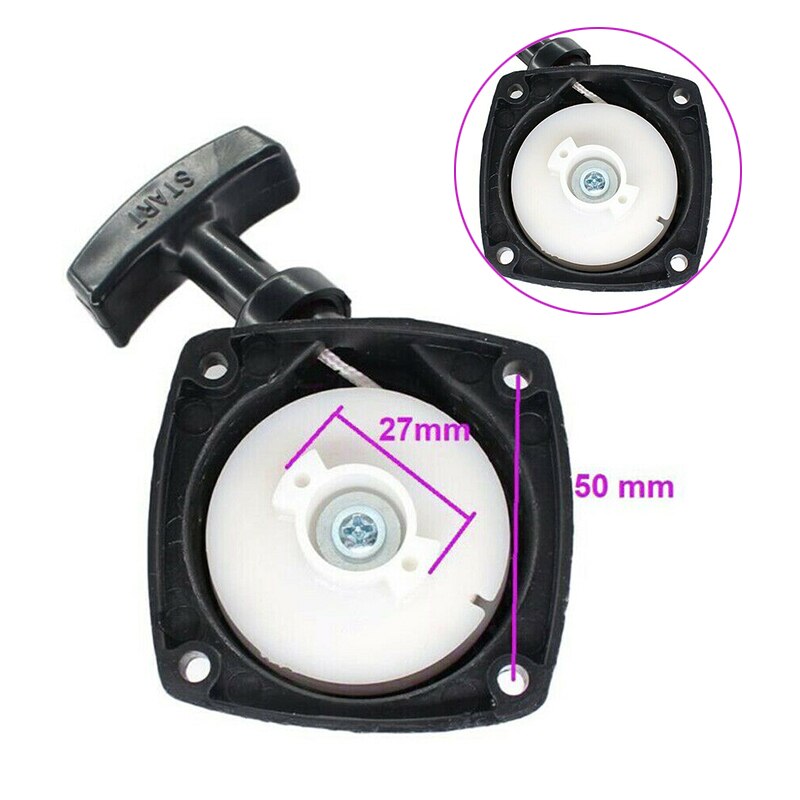 Universal Recoil Pull Starter Replacement Spare parts For Strimmer Trimmer Brush Cutter Garden Lawn mower Repair Tool parts