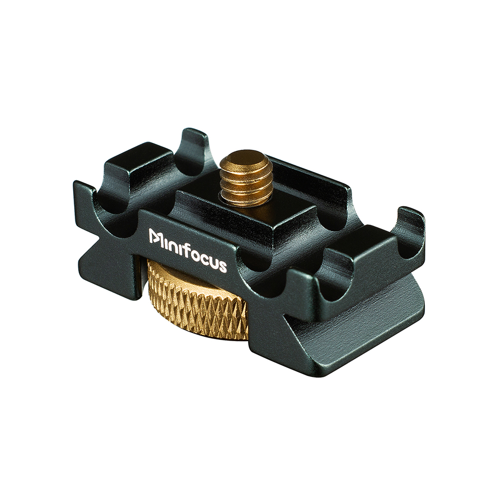 Camera Cable Clamp with Arca Swiss System, Aluminum Alloy Tether Cable Block Clip with 4 Grooves, USB Cable Lock Clip Clamp HDMI: Default Title