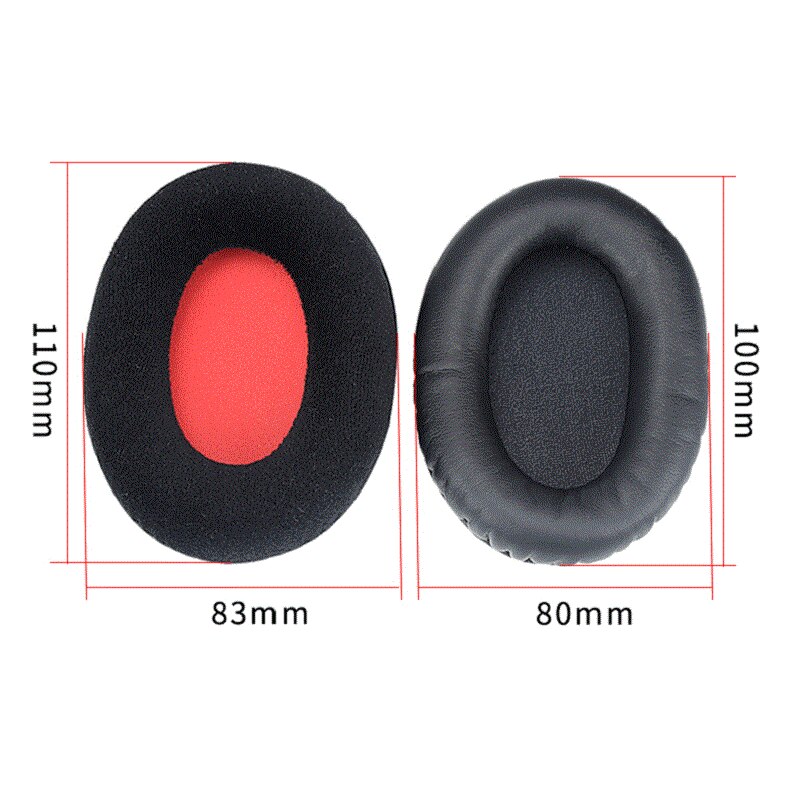 Oreillettes de remplacement, coussin pour KHX-HSCP HyperX Cloud II, faisceau de tête en cuir, en flanelle, de