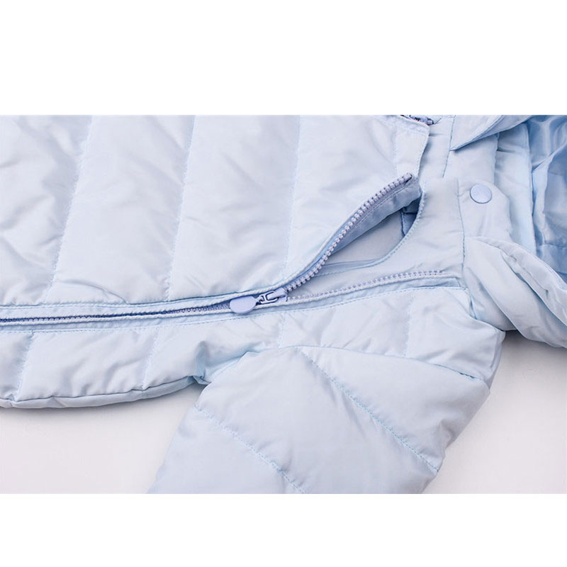 Snowsuit voor Pasgeborenen Baby Jongen Meisje Warm Winter Down Jassen Bovenkleding Sport Baby Babykleertjes Hooded Jassen 90% Eendenveren