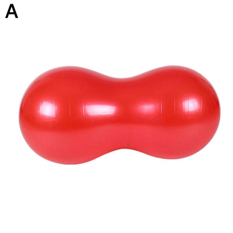 Peanut Yoga Ball Yoga Ball Thicken Explosion-proof Capsule Ball Massage Elderly Fitness Ball Yoga Ball: red