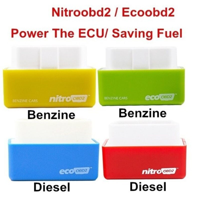 Eco OBD2 Power upgrade fuel saver driver Nitro OBD2 adjustment chip connector box driver ready to reduce fuel consumption tool