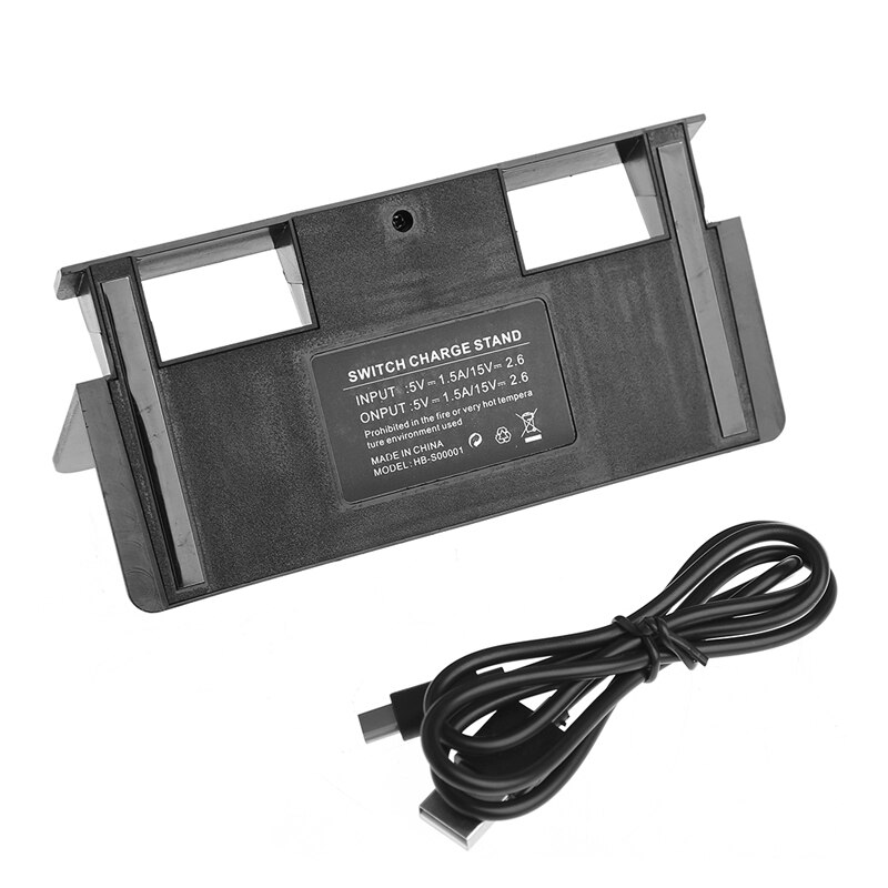 Usb type-c ladedockingstation holder til nintendo-switch