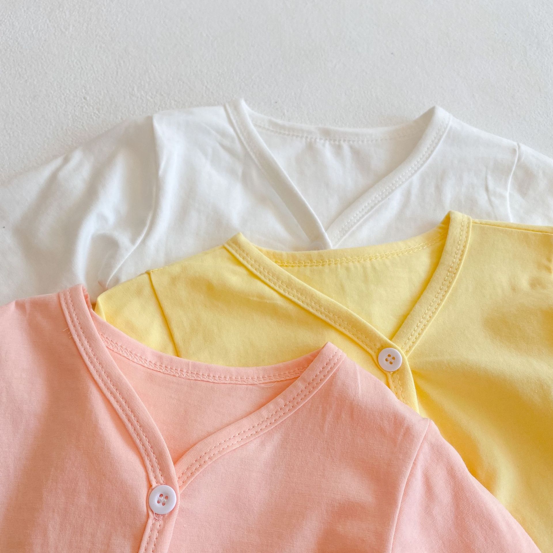 Koreaanse Zomer Kinderen Zon Baby Uitloper Jas Jongens En Meisjes Mooie Lange Mouwen Airconditioning Voor 0-36M