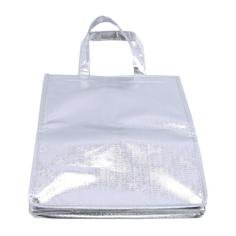 Koeltas Draagbare Voedsel Taart Geïsoleerde Zak Aluminiumfolie Thermische Doos Waterdicht Pak Ijs Lunchbox Levering Zak