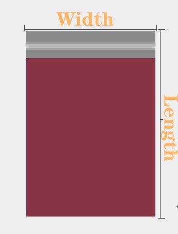 50pcs Pack Brown Red Mail Bag Thicken Courier Bags Storage Bag Waterproof Bag PE Envelope Mailer Postal Mailing Packing Bags