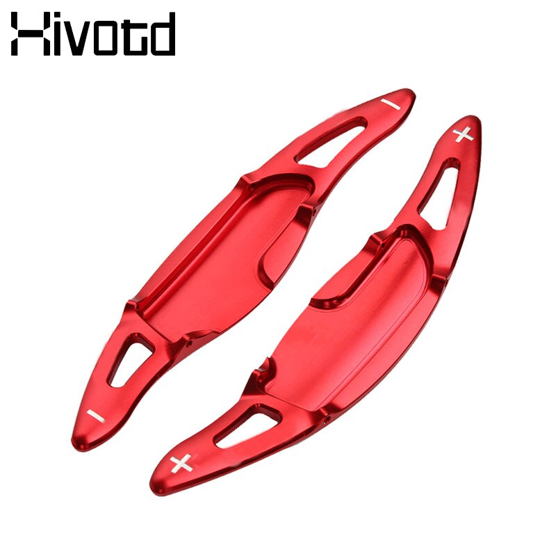 Hivotd For Haval F7 F7X Car Accessories Steering Wheel Shift Paddle Shifter Extension DSG extender Stickers: Red