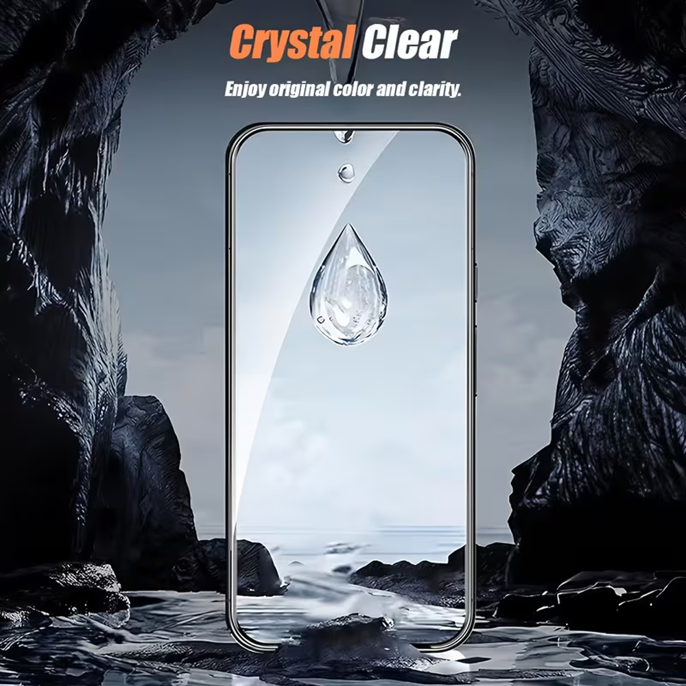 4/1 Stück Panzerglas für Google Pixel 9 Profi XL 10 Profi XL 9 Profi 10 10Profi 9A Schutzglas Displayschutzfolie Fingerabdruck-Entsperrung