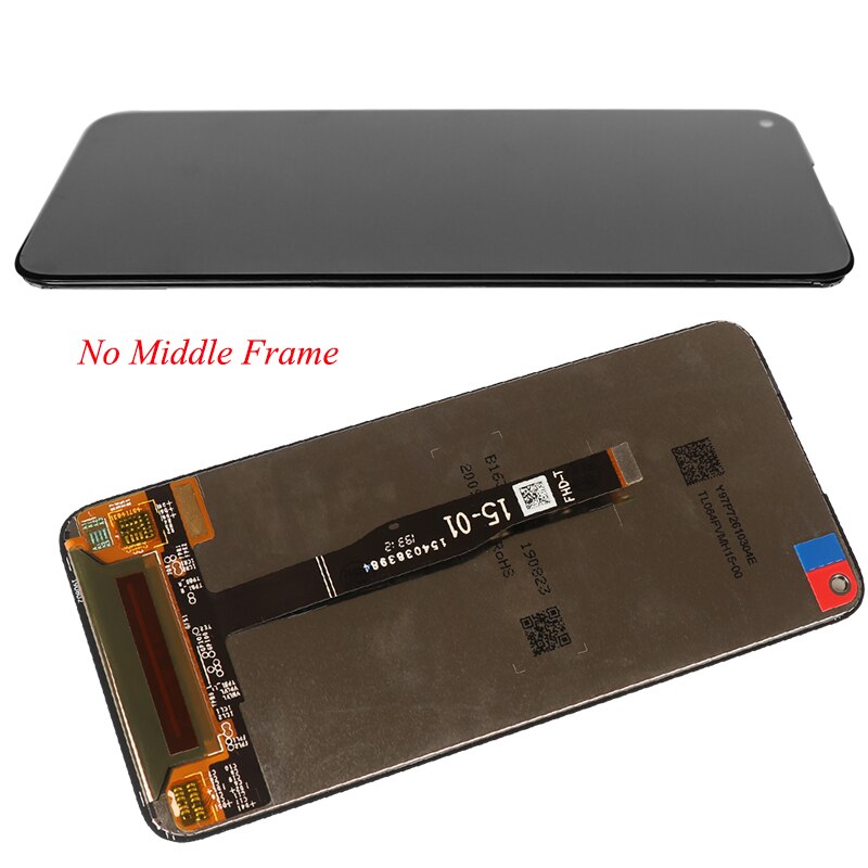 Display Voor Huawei P40 Lite Lcd-scherm + Touch Screen Fhd Digitizer Panel Accessoire Vervanging Voor Huawei P 40 P40 lite Screen