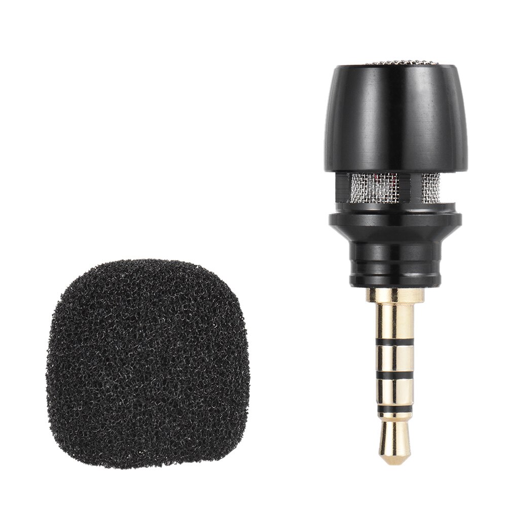 Smartphone Portable Mini Microphone Omni-Directional Cellphone Mic For Meeting Recorder For 3.5mm Jack Mobile Phone