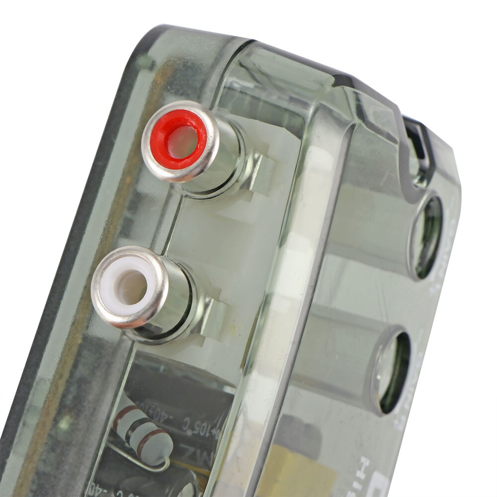 Convertisseur LOC4 Recoil – 4 Canaux Haut-parleur Vers RCA Réglable – Pour Installation Audio Voiture