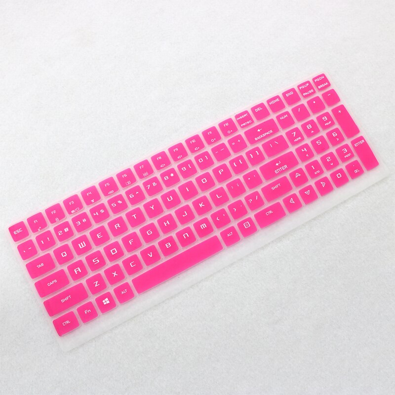for Mechrevo X9Ti Z2 G R x8ti plus Machenike F117 B1 B2 B3 B6 BB3 F117-B2Ck F117-FP6 laptop Keyboard Cover Skin Protector: rose