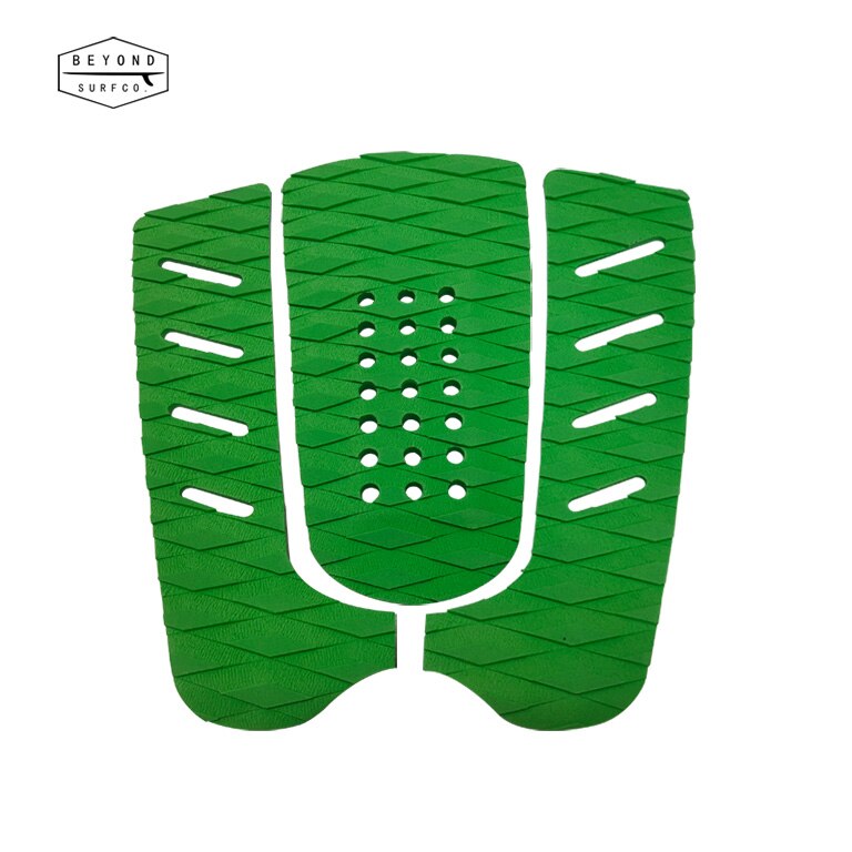 Eva Surfboard Traction Pad 3M Deck Grip Surf Tail Pad Deck pad: Green