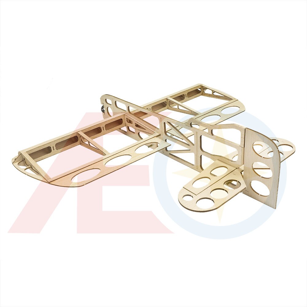 modèle d'avion en bois Balsa GEEBEE 600mm envergure Kit Balsa modèle en bois/avion en bois pour bâtiment d'entrée de gamme