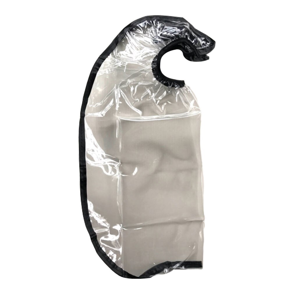 Kleurstofveiligheid waterdichte haarsjaal kappersdoek cape haartrechters transparant