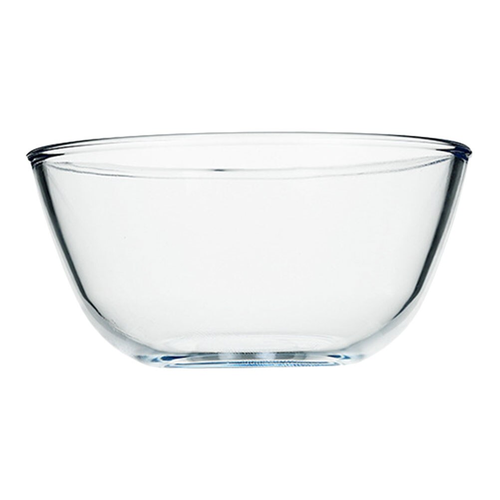 1Pcs Transparent Salad Bowl Noodle Bowl Salad Mixing Bowl Kitchen Glass Bowl Food Serving Bowl for Decoration Home