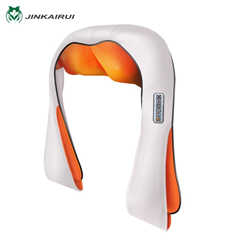 Multifunction U Shape Electrical Shiatsu Back Neck Shoulder Massager Body Infrared Kneading Massager Home Office Cars Massagem