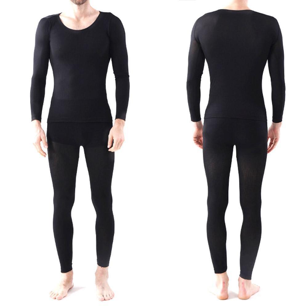 Termostatiska termounderkläder för kvinnor män lätt vinterelastiska termounderkläder varma f dam långa för manliga set  a8 q 9
