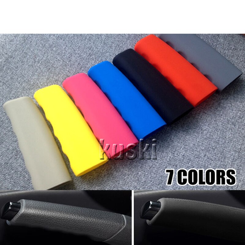 Atreus silikon bil håndbrems håndbremsedeksel til vw golf 4 7 5 mk4 mazda 6 cx-5 peugeot 206 207 208 508 touareg tiguan