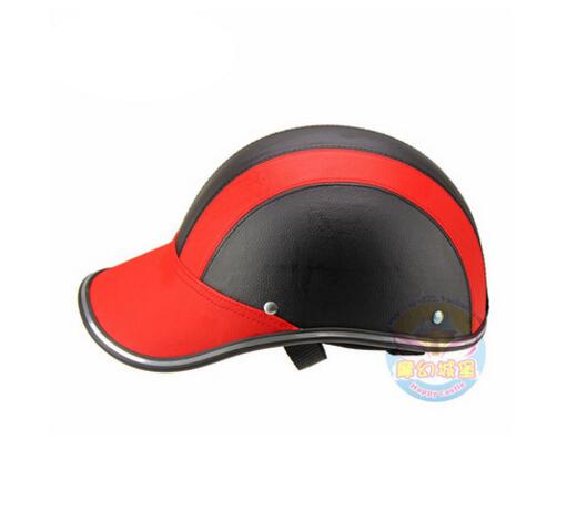 Motorcykel hjelm halv ansigt hjelme 55-60 cm baseball cap stil sikkerhed hård hat anti-uv klassisk stil 8 farver cascos para moto: 5