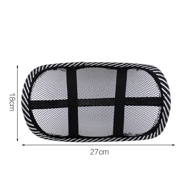 Auto Mesh Kussen Nek Ondersteuning Autostoel Kussen Kussen Ijs Zijde Ventilatie Kussen Rugleuning Hoofdsteun Interieur Accessoires