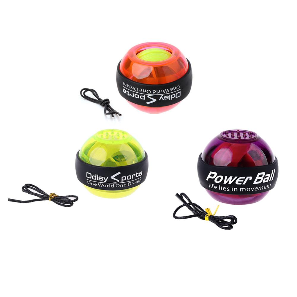 Wrist Muscle Trainer Relax Force Power Exercise Strengthen LED Ball Sport Tool