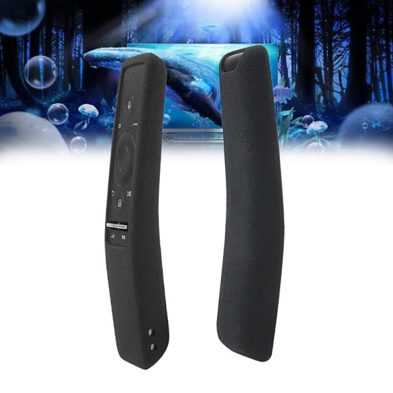 Silicone Remote Case Protective Cover for Samsung BN59-01241A BN59-01242A BN59-01266A Smart TV Remote Control with Free Lanyard