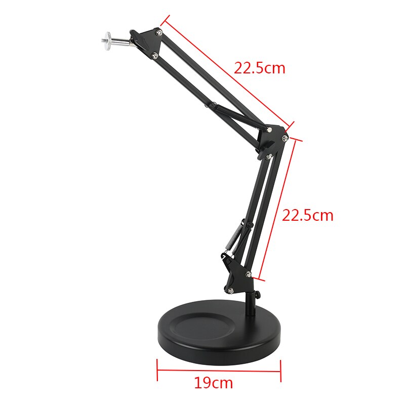 Webcam Cantilever Hanger Holder Adjustable Boom Arm Desktop Stand Video Microscope Camera Bracket