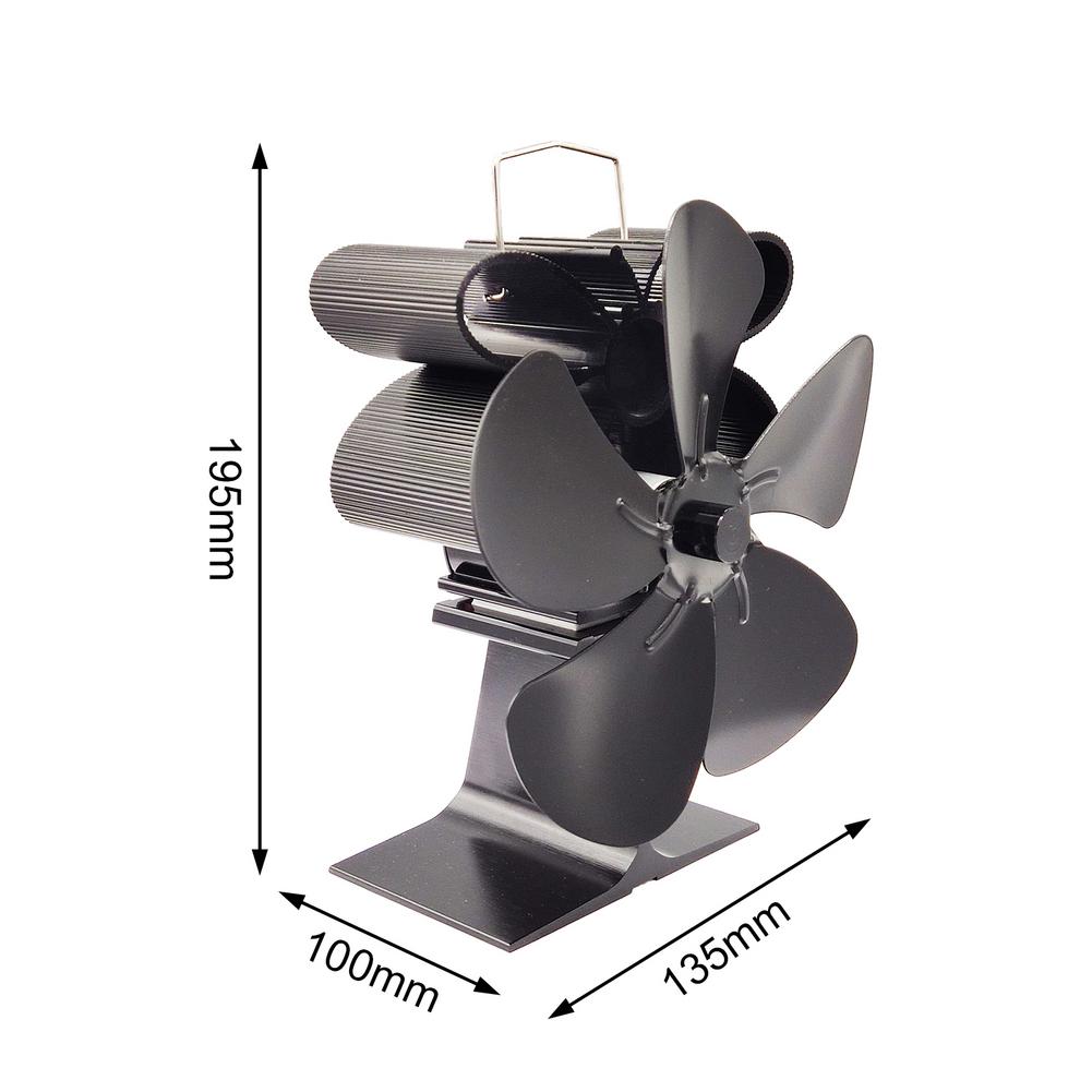 Thermal And Efficient Fireplace 5blade Fan Suitab... Grandado
